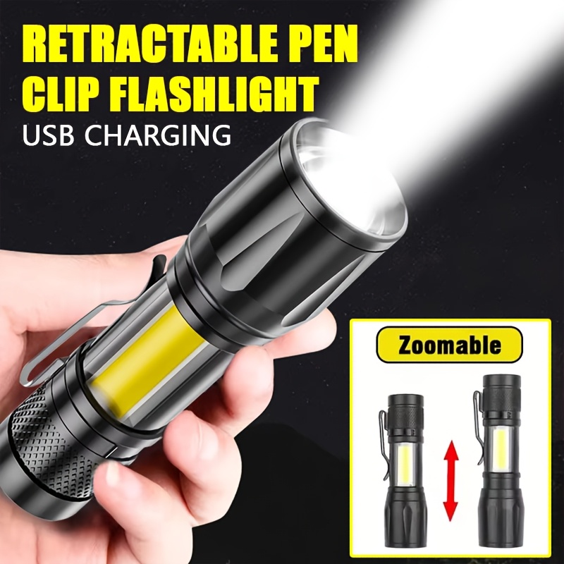Mini lampe torche LED COB, pro - Outdoor Camping Light Portable avis et prix