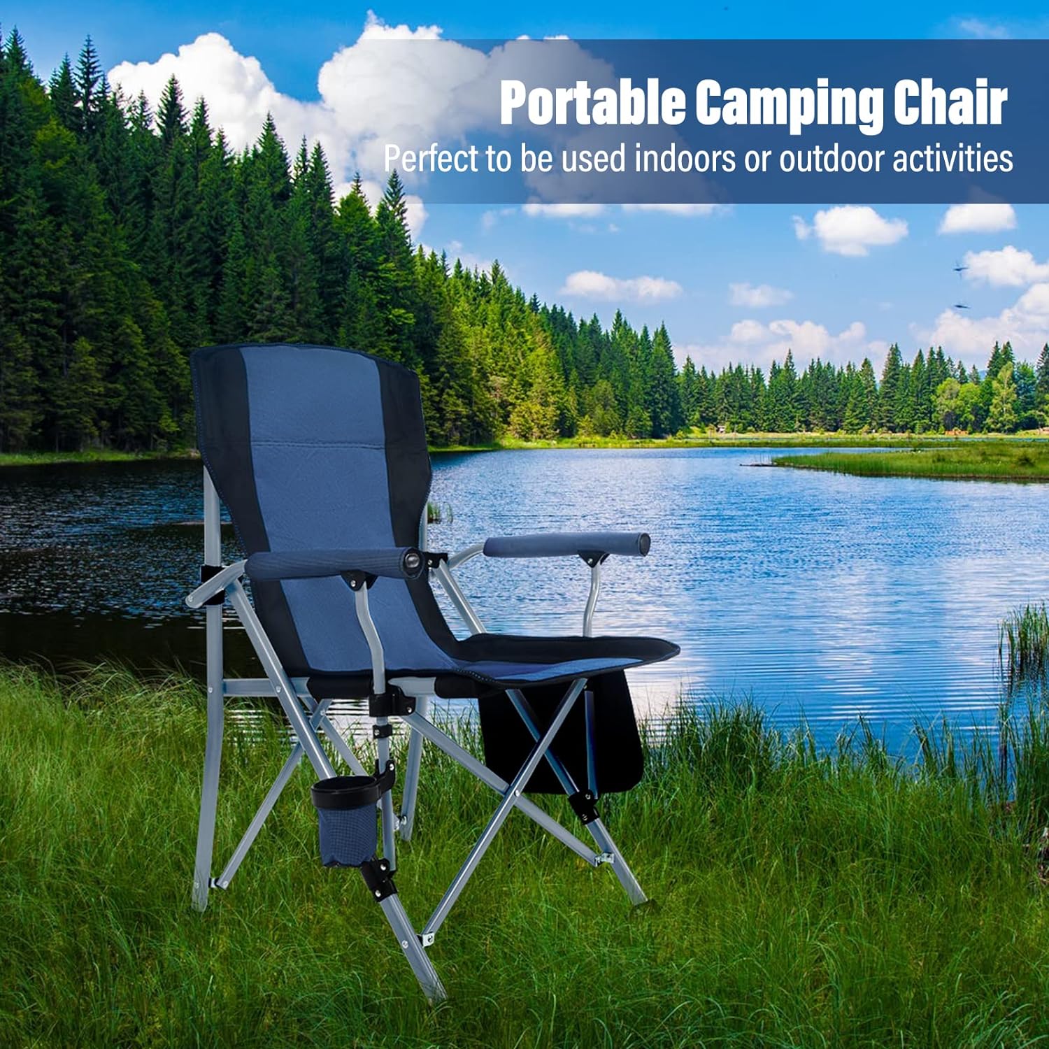Fauteuil de camping pliable d' - Outdoor Camping Chairs avis et prix