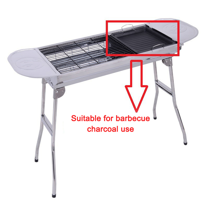 Poêle à griller carrée épaisse - Outdoor Camping Cooking Set avis et prix