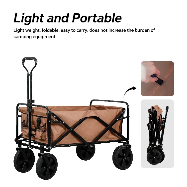 Chariot de pêche pliable HOMFU - Outdoor Camping Wagon avis et prix