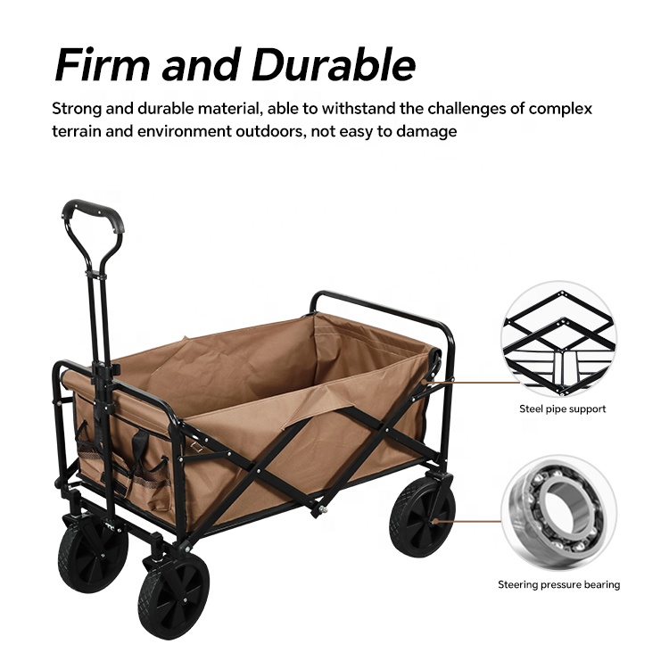 Chariot de pêche pliable HOMFU - Outdoor Camping Wagon avis et prix
