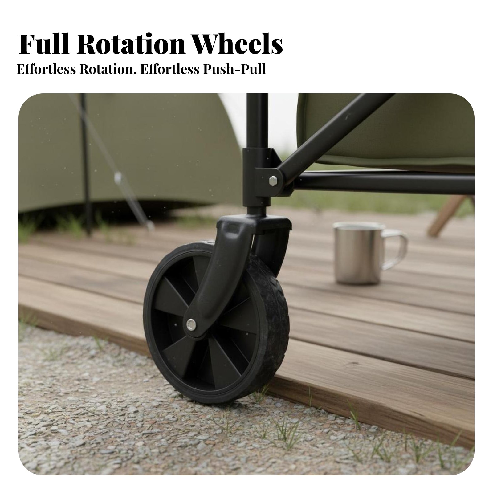 Roue de chariot de camping tou - Outdoor Camping Wagon avis et prix