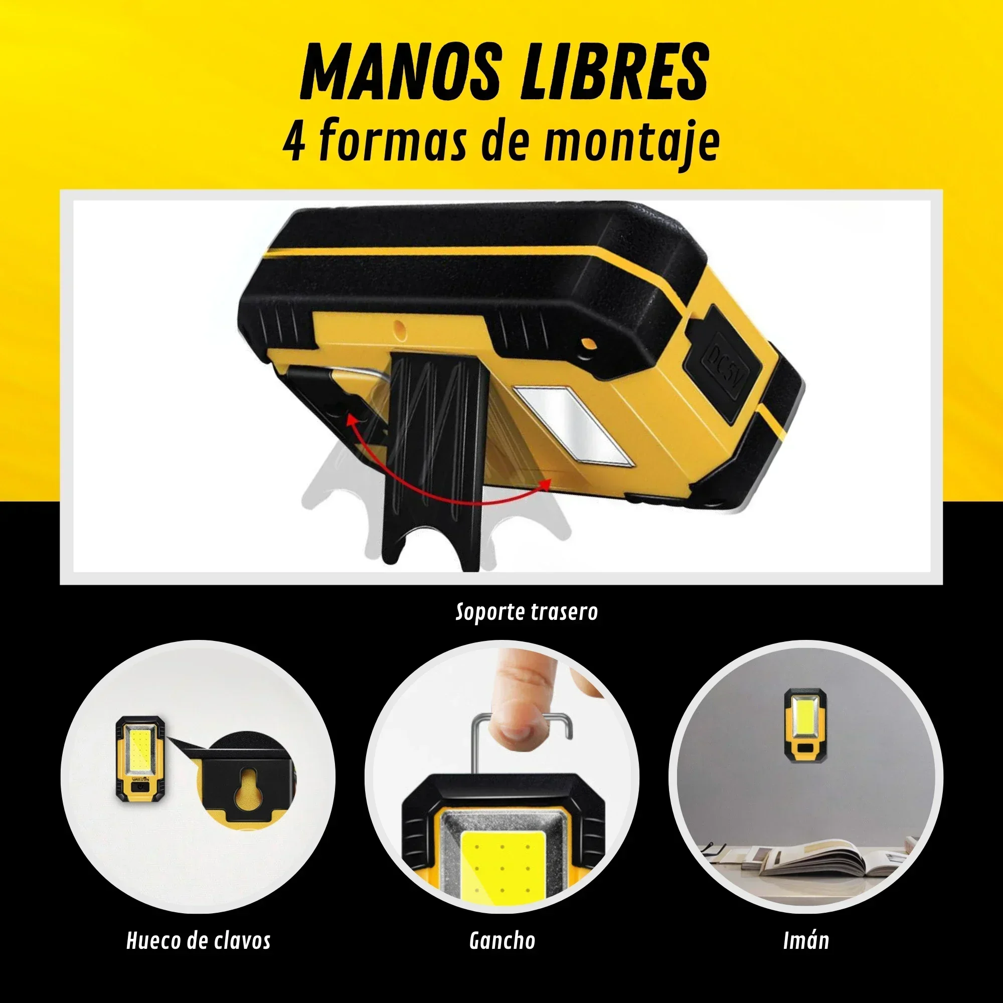 Lampe de travail Portable Rech - Outdoor Camping Light Portable avis et prix