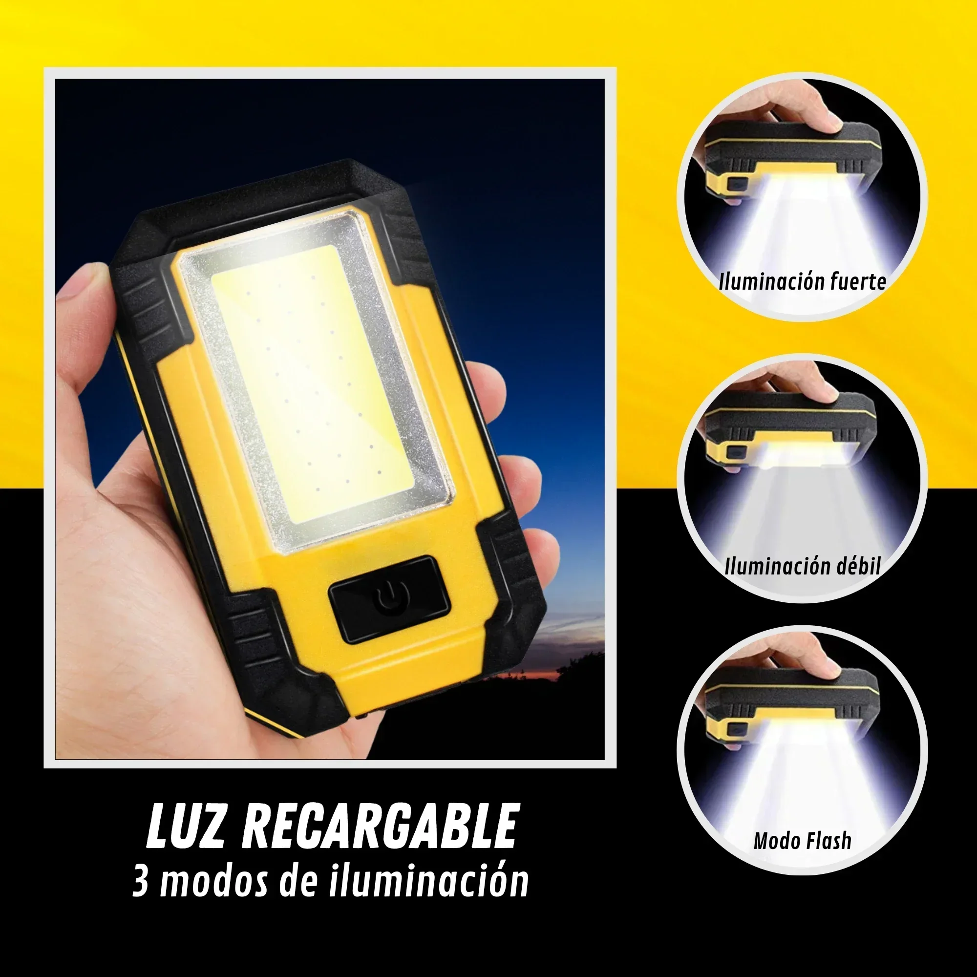 Lampe de travail Portable Rech - Outdoor Camping Light Portable avis et prix