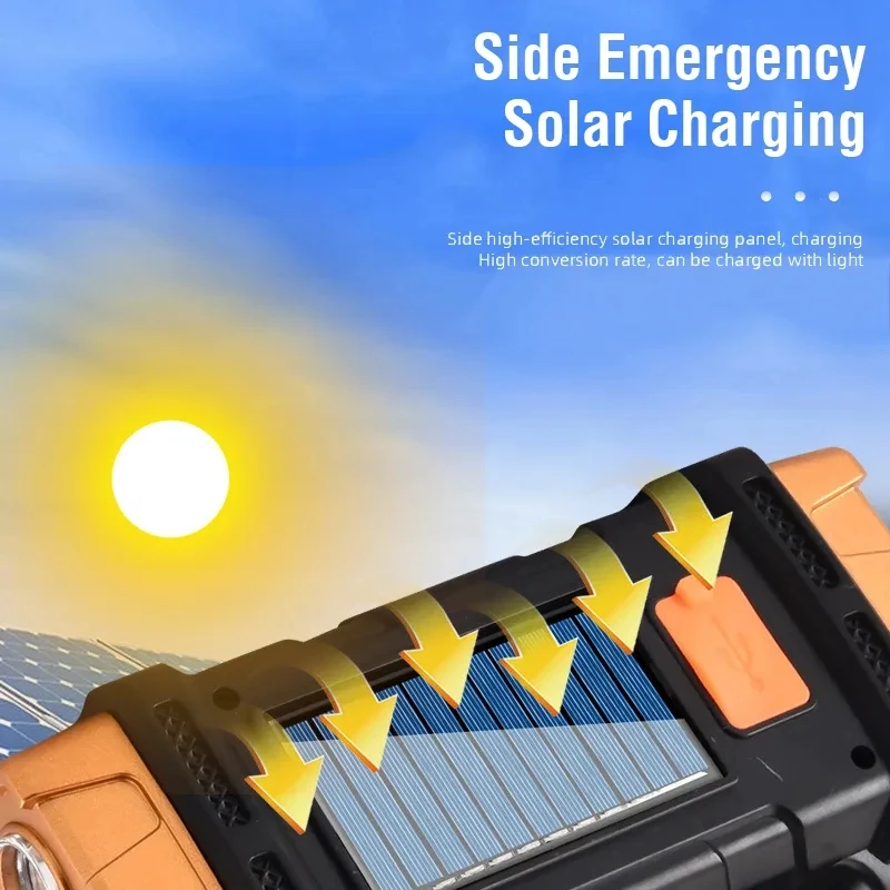 Lampe de poche solaire LED, pu - Outdoor Camping Light Portable avis et prix