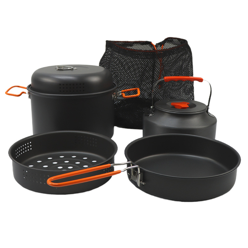 Ensemble d'ustensiles de cuisi - Outdoor Camping Cooking Set avis et prix