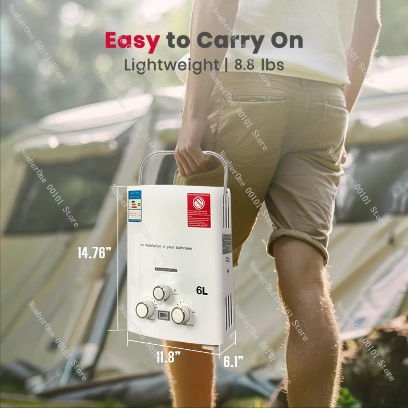 Chauffe-eau instantané au prop - Outdoor Camping Hot Water Heater avis et prix