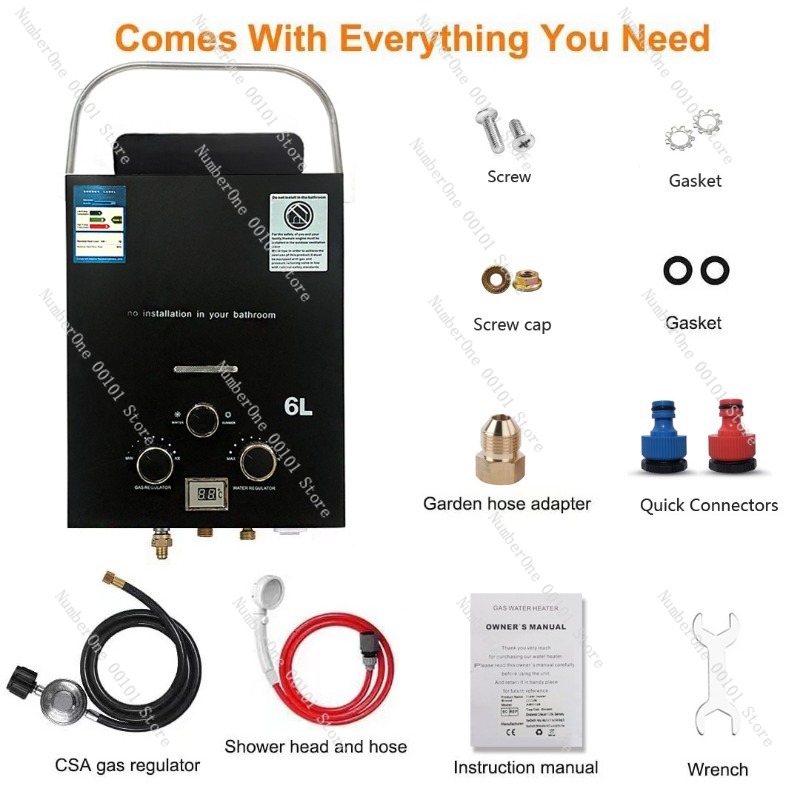 Chauffe-eau instantané au prop - Outdoor Camping Hot Water Heater avis et prix