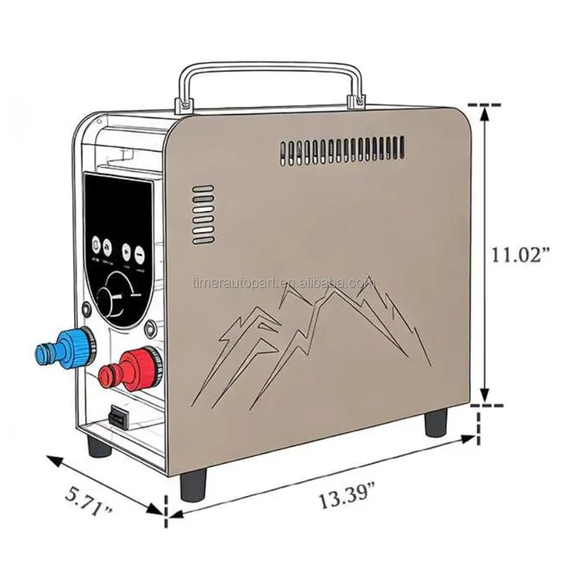 Chauffe-eau portable pour 4x4, - Outdoor Camping Hot Water Heater avis et prix