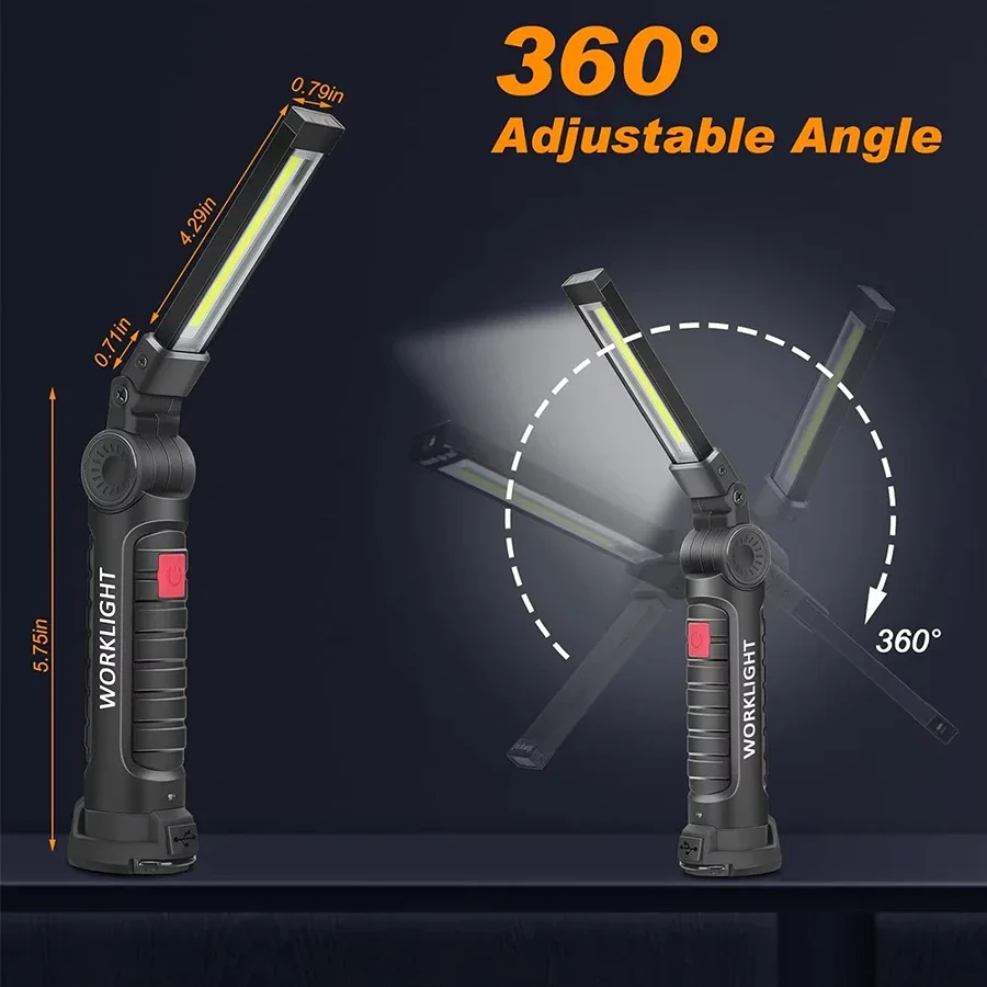 Nouvelle lampe torche LED COB  - Outdoor Camping Lamp avis et prix