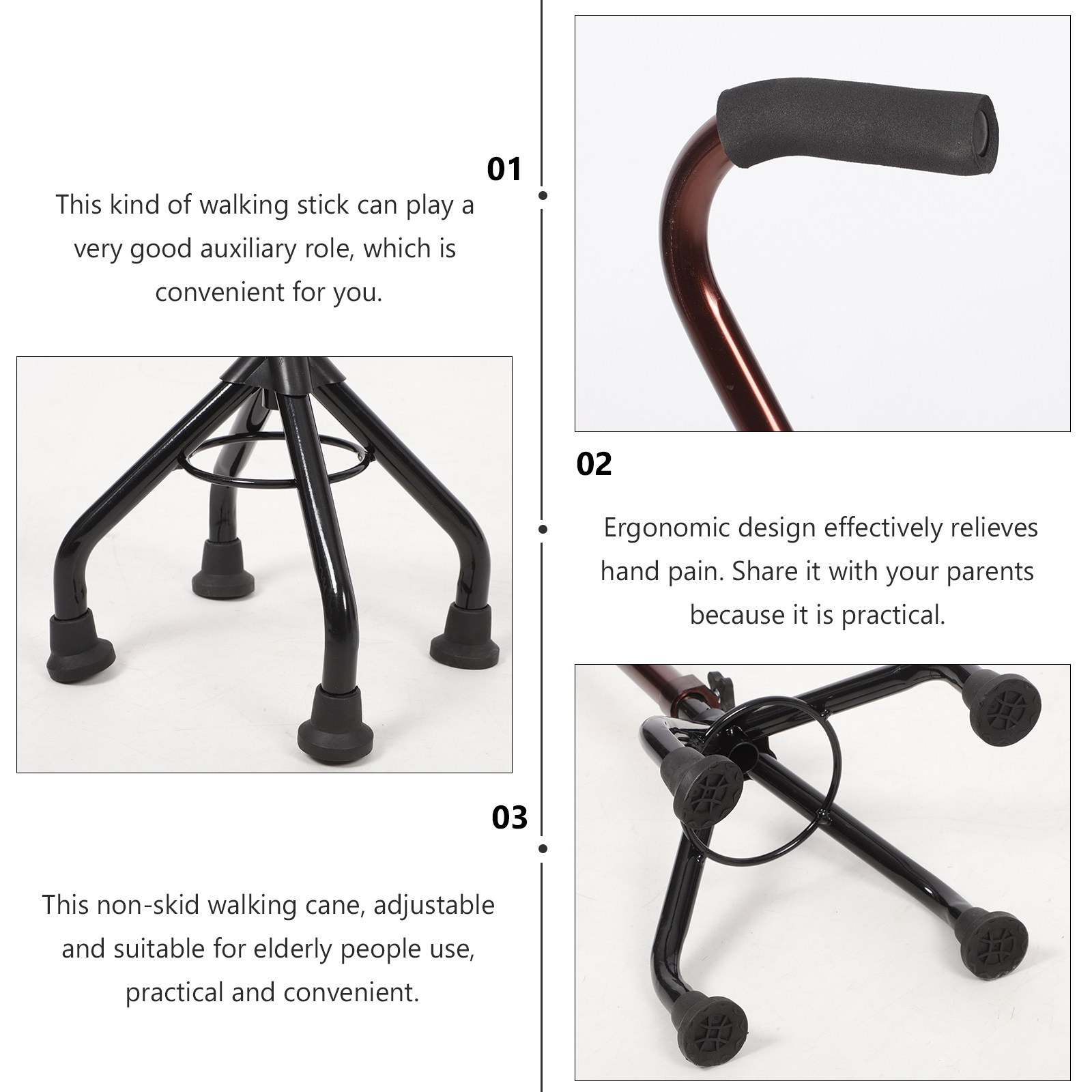 Bâton de marche ergonomique ré - Trekking Poles avis et prix