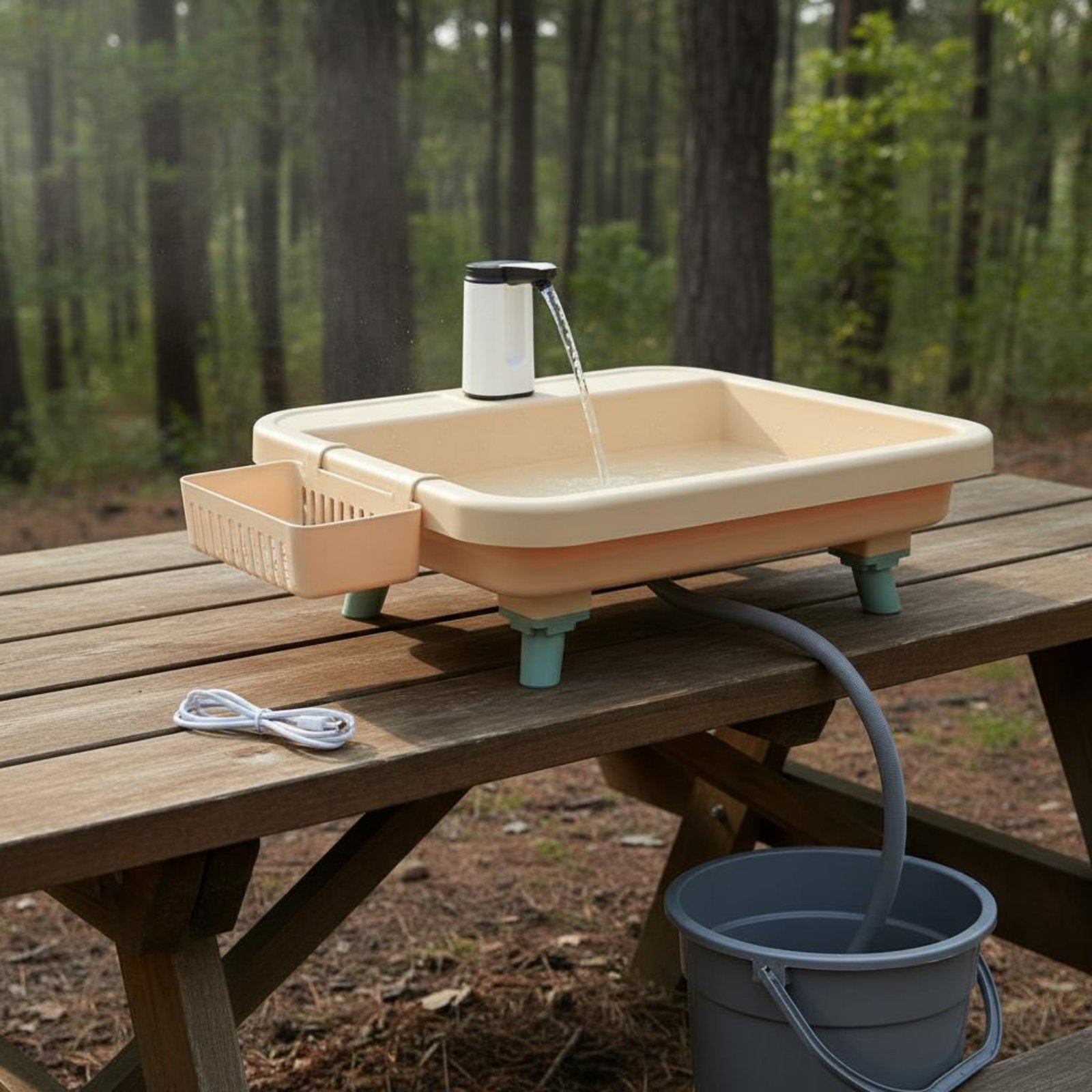 Station de lavage des mains po - Outdoor Camp avis et prix
