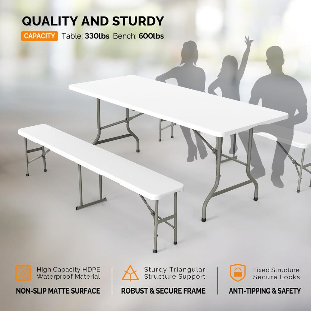 Ensemble de table de pique-niq - Camping Outdoor Or Indoor avis et prix