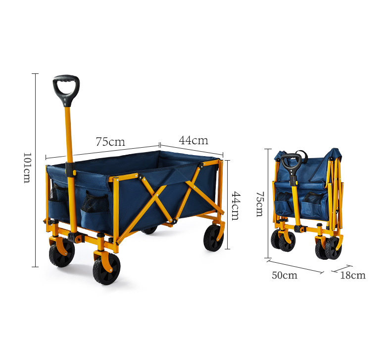 Chariot pliable, chariot de pl - Outdoor Camping Wagon avis et prix