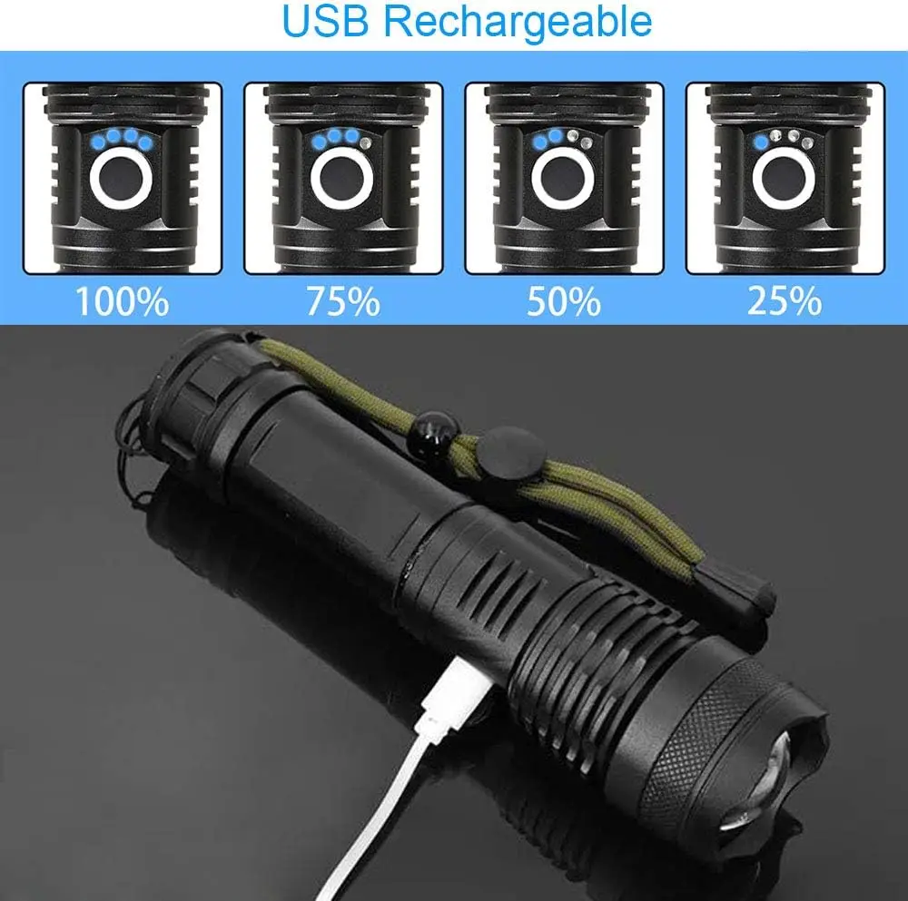 Lampe de poche LED haute puiss - Outdoor Camping Lamp avis et prix