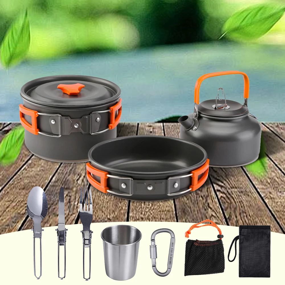 Kit de cuisine de camping, bou - Outdoor Camping Cooking Set avis et prix