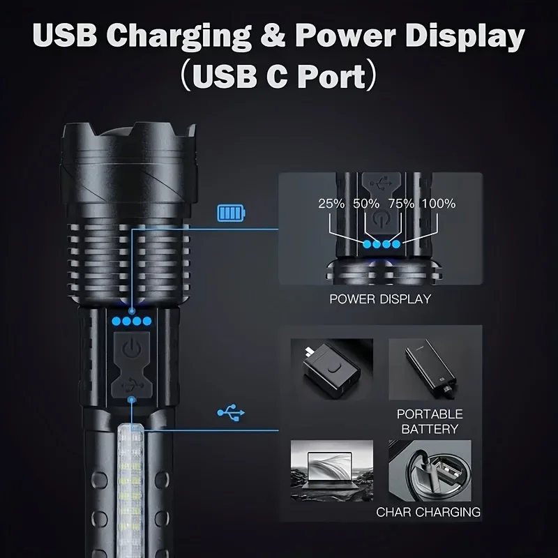 Lampe torche LED puissante ave - Outdoor Camping Lamp avis et prix