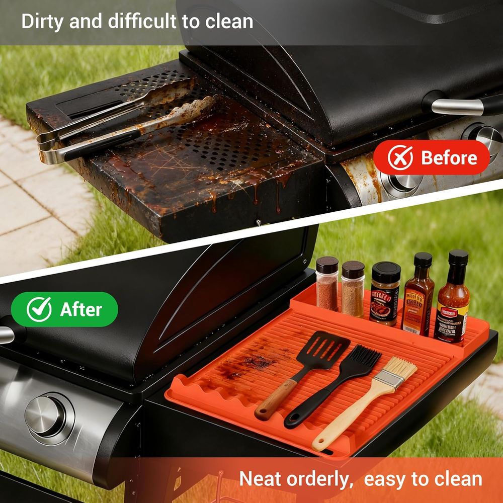 Tapis de barbecue en silicone  - Outdoor Camping Tools avis et prix
