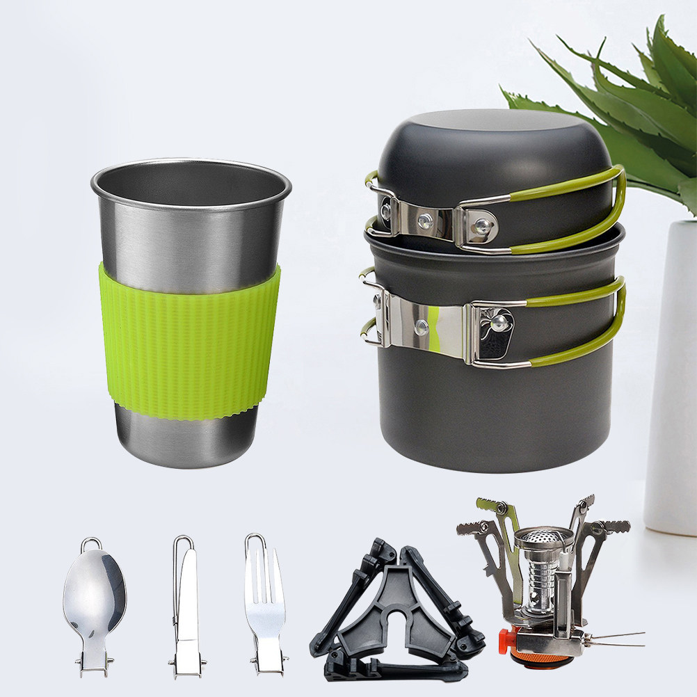 Ensemble de cuisine de camping - Outdoor Camping Cooking Set avis et prix