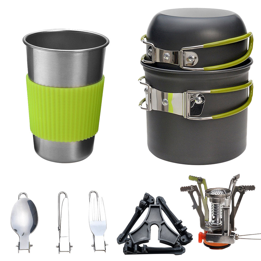 Ensemble de cuisine de camping - Outdoor Camping Cooking Set avis et prix